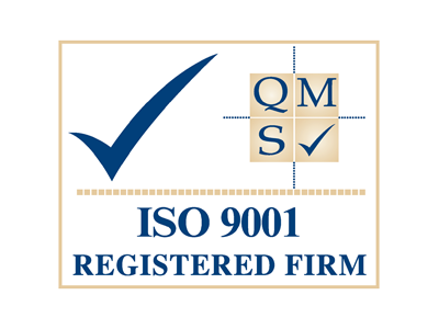 ISO 9001 Accredited